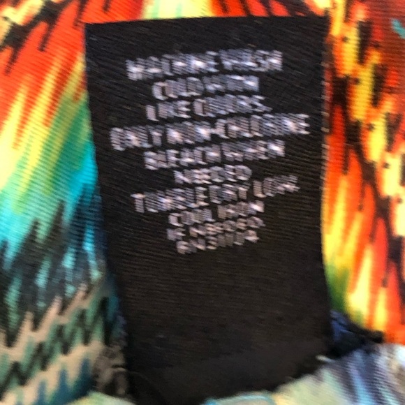 Palazzo’s Pants by New Direction Green Abstract Print Size Medium - Picture 4 of 5